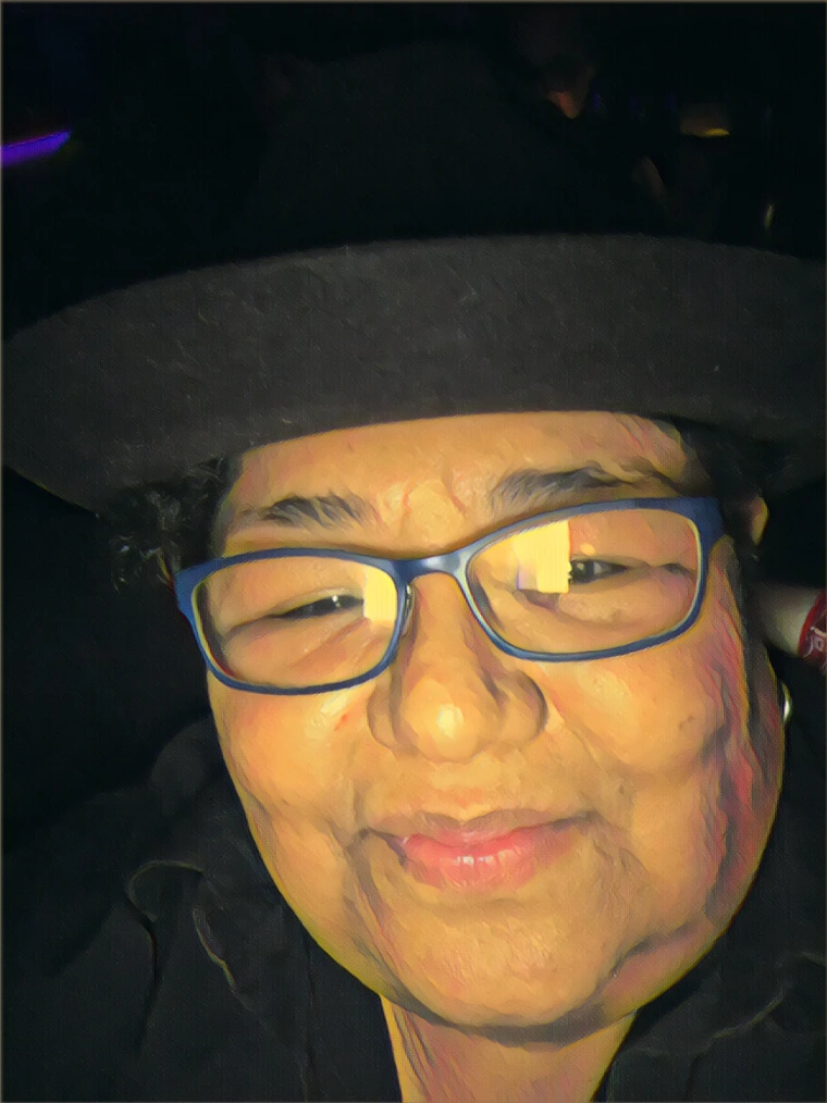 Image of Cindy Cruz, dark background